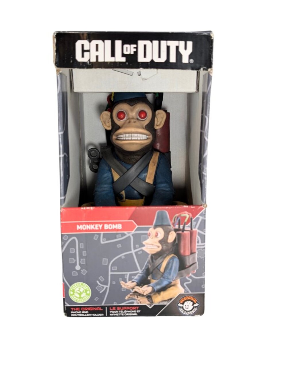 Call of Duty Monkey Bomb Controller Phone Holder 8.5" NIB Cable Guys
